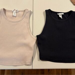 H&M crop tank bundle